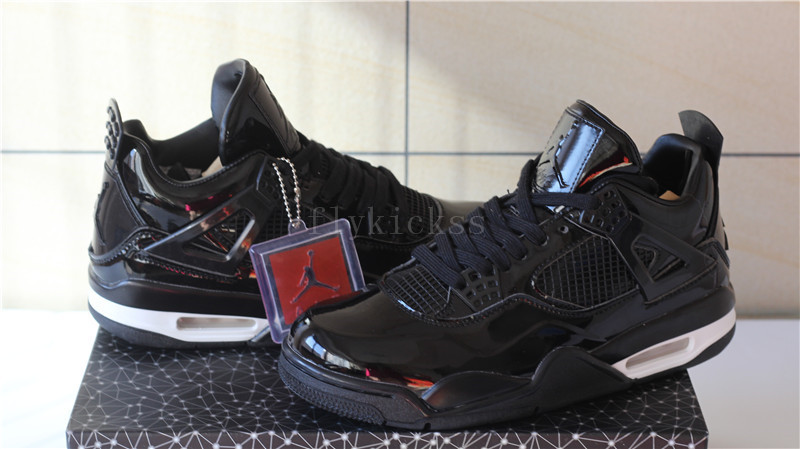 Authentic Air Jordan 4 Rero 11lab4 Black